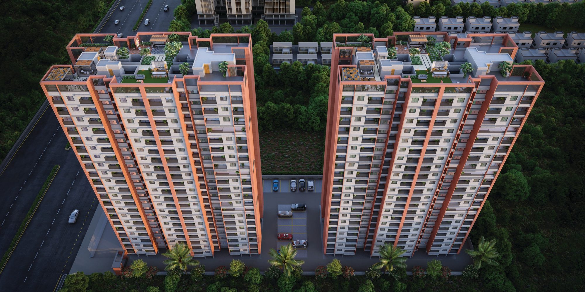 Evara aerial view