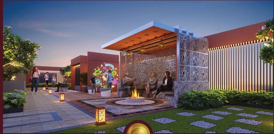 Firepit lounge seating